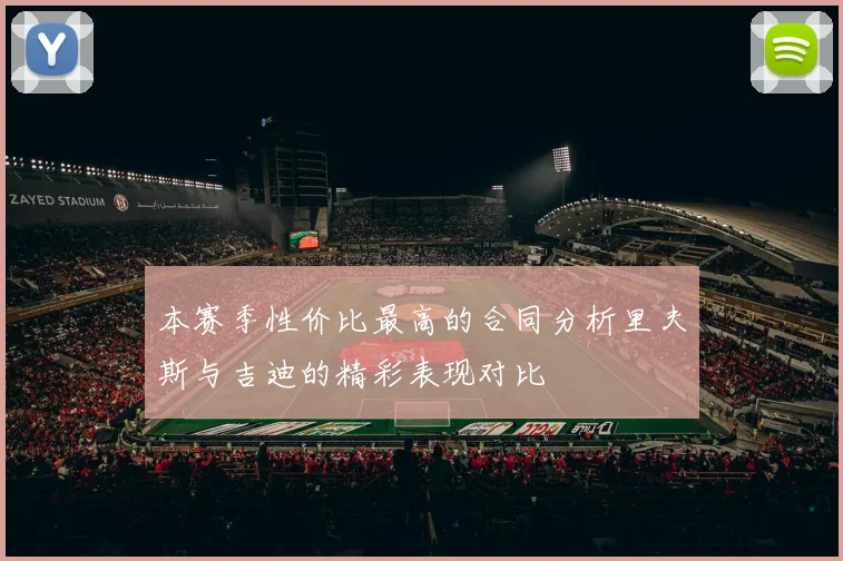 本赛季性价比最高的合同分析里夫斯与吉迪的精彩表现对比